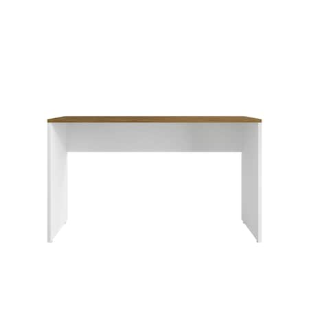 Manhattan Comfort Eiffel Garage Desk in White Gloss 253BMC6